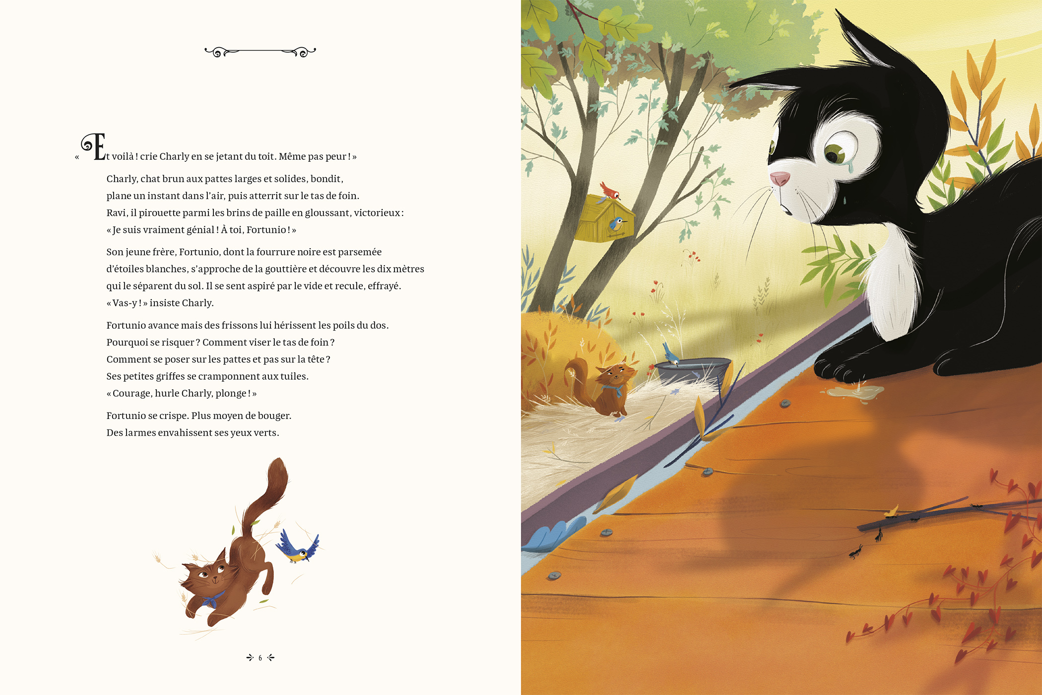 Les contes de la chouette le chaton qui avait peur de tout pag 1