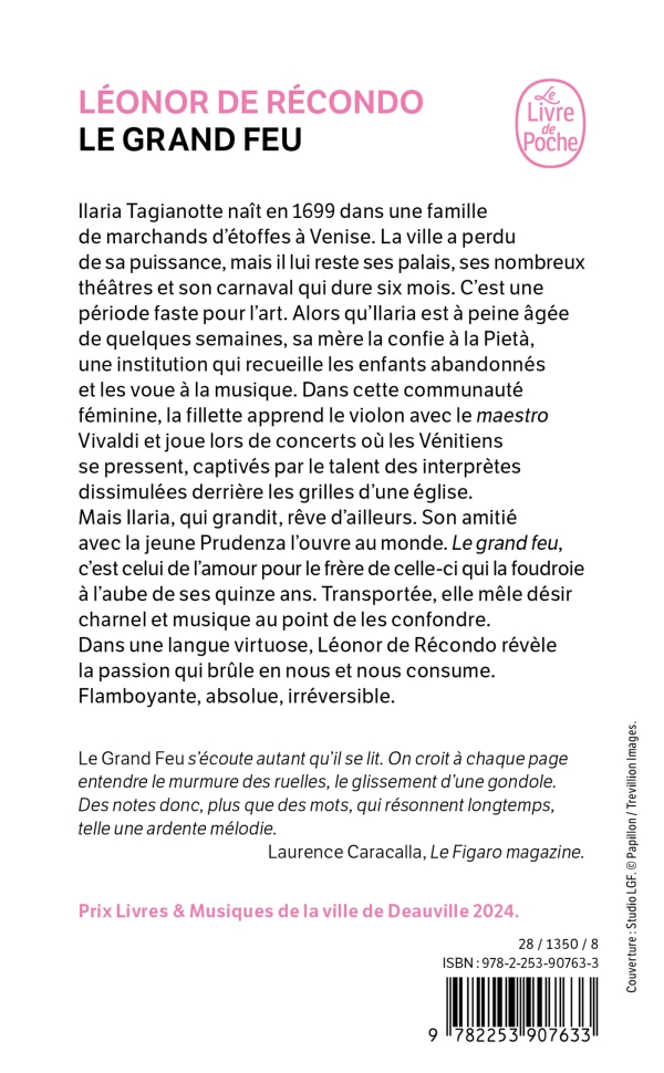 le grand feu resume