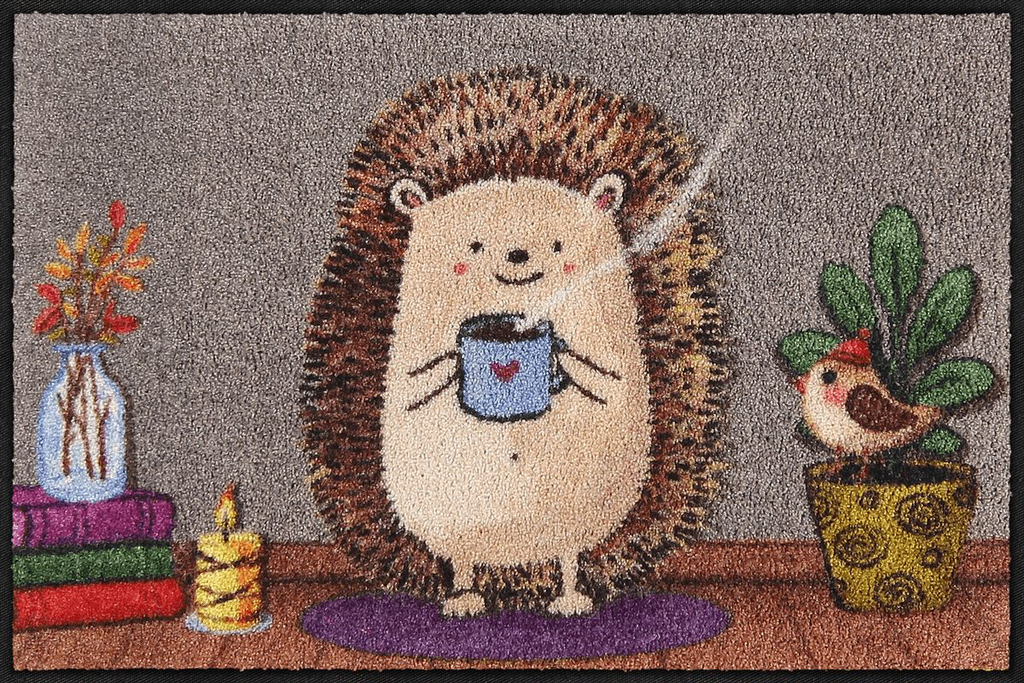 [SLD3334-050x075AX] Cozy Hedgy - 050x075 cm (Cintre court)