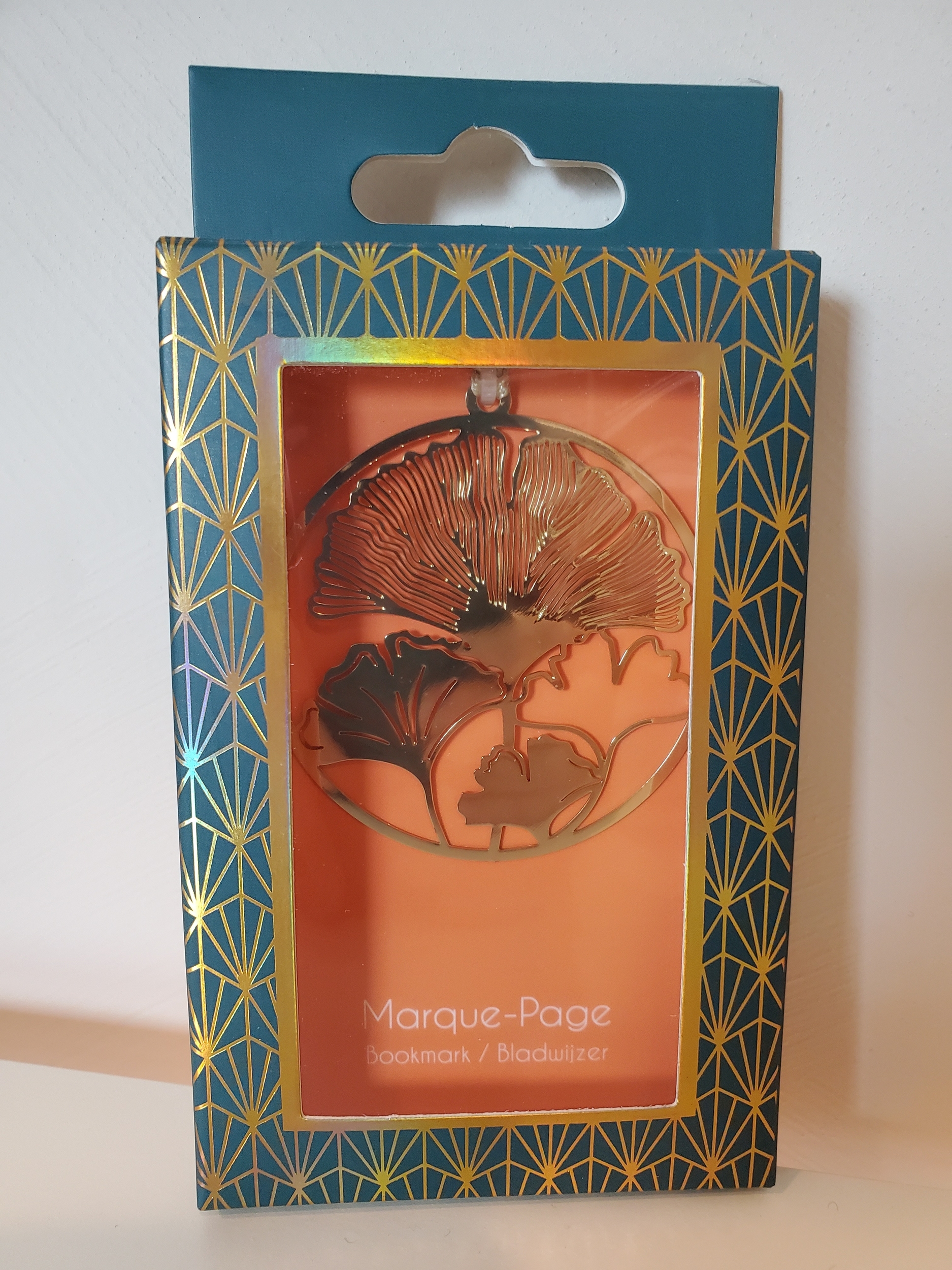 Gingko marque page