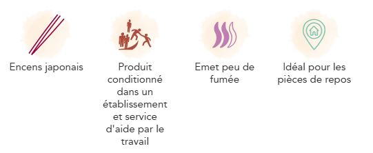 Encens japonnais 1000 ans de sagesse - jardins du japon 3