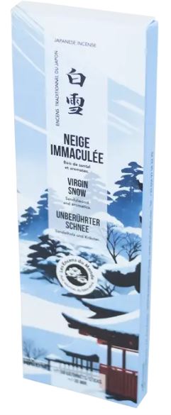 encens japonais neige