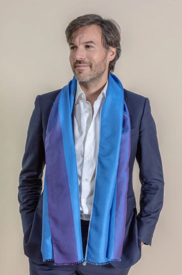 Foulard Bleu klein