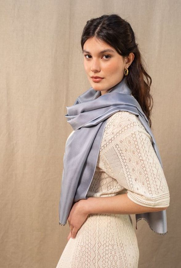 Foulard Gris