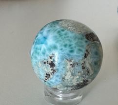 Larimar sphere1