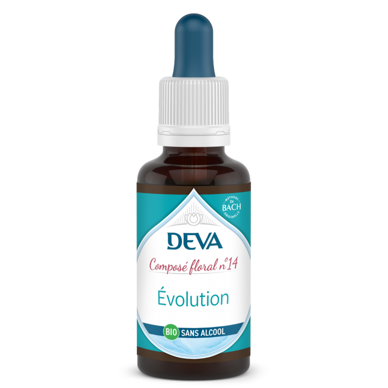 14-evolution -  Composé floral - Deva - 30ml - Sans alcool