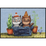 [SLD3330-050x075AX] Trouble-Cats - 050x075 cm (Cintre court)