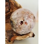 Sphère agate fleur - 3464