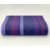 Couvre lit en laine d'alpaga motif rayé bleu violet 184096436441