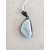 Pendentif Larimar Serti argent - 3789