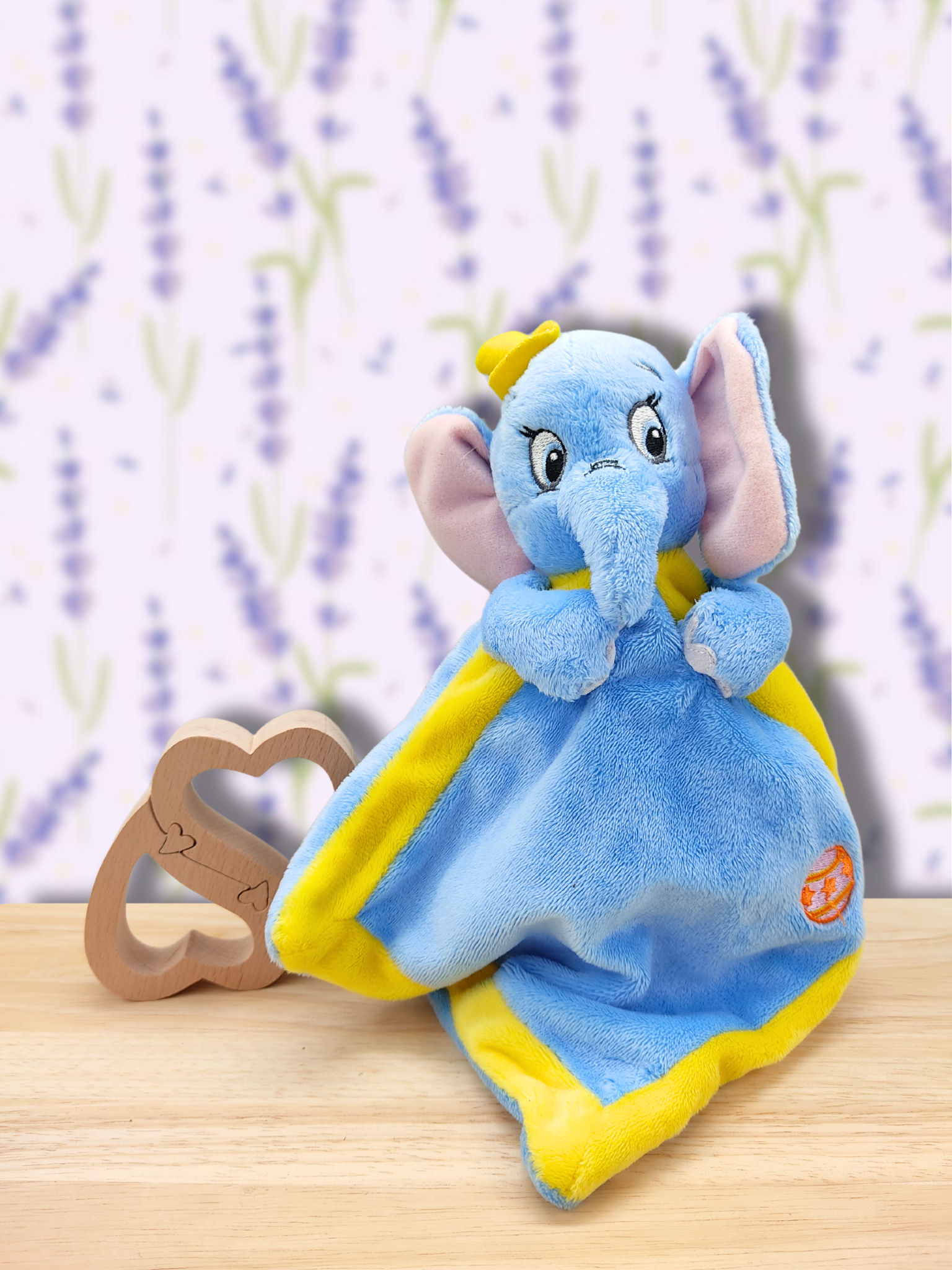 Doudou Dumbo, l'Éléphanteau Bleu - DISNEY NICOTOY