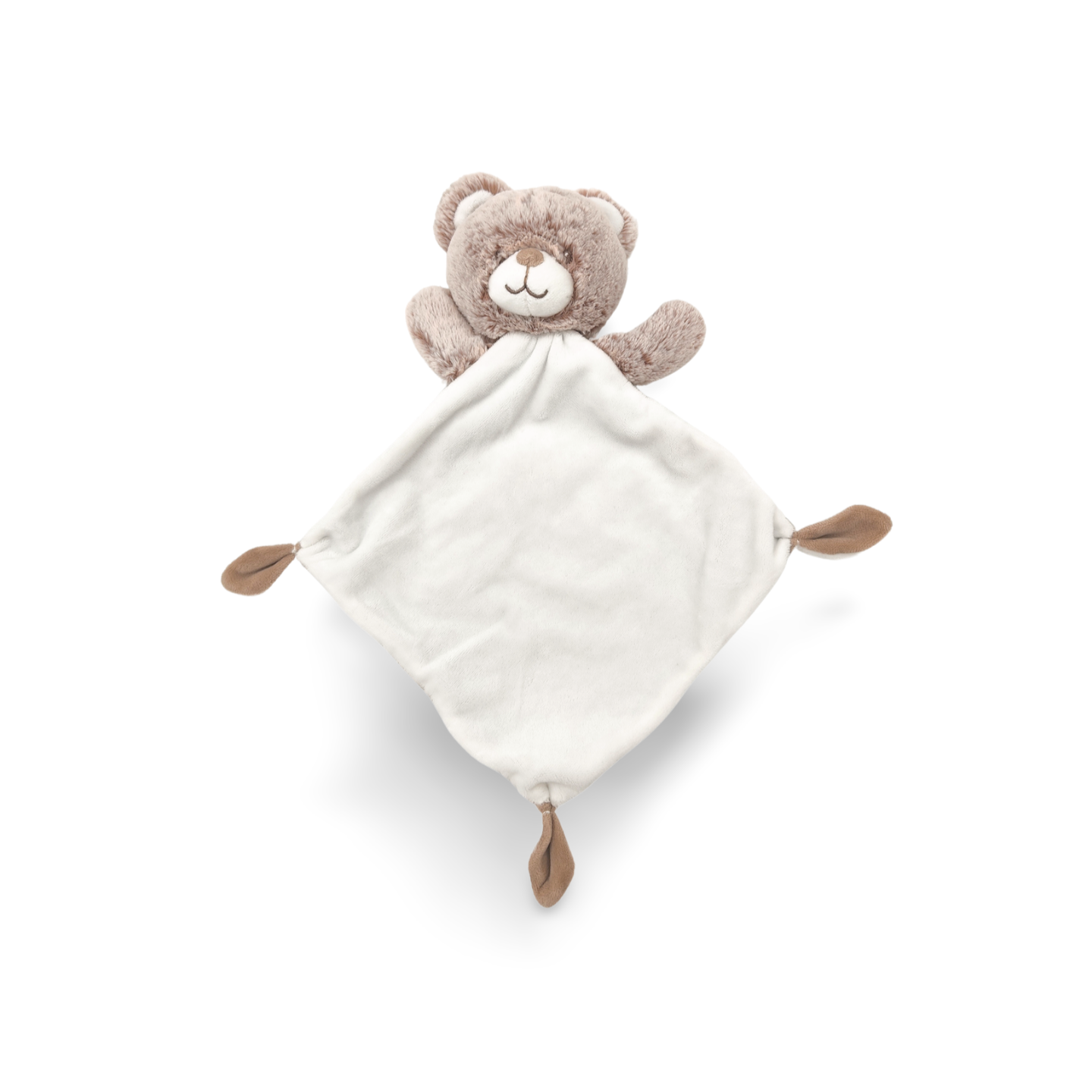 Doudou ours mouchoir blanc (1)