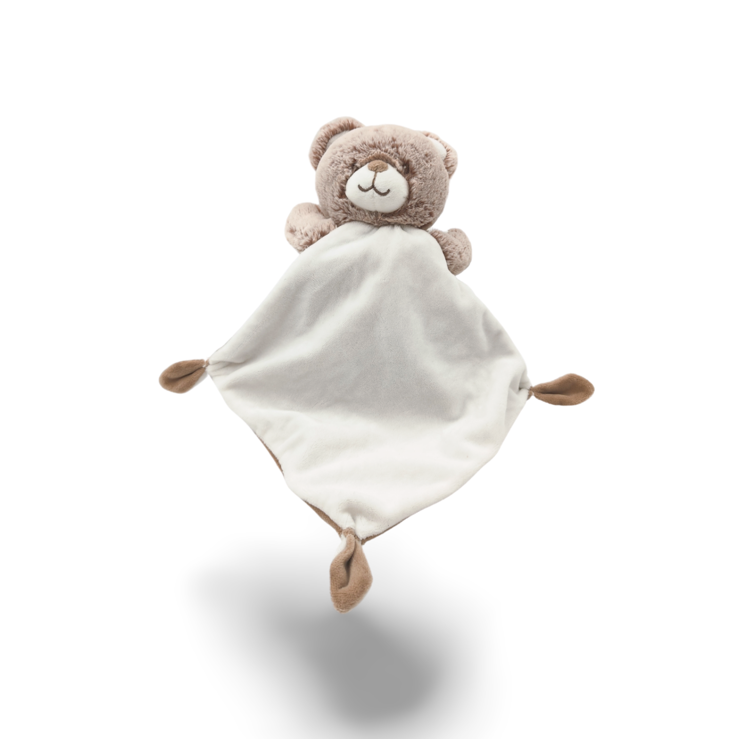 Doudou ours mouchoir blanc (2)