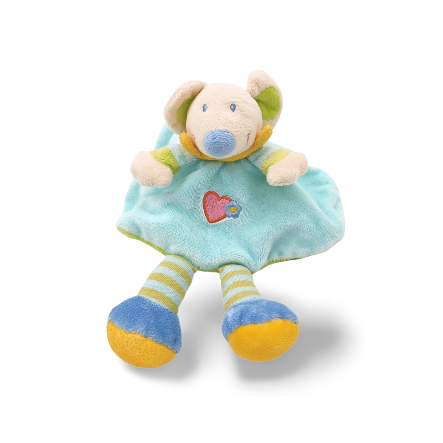 Doudou souris jupe bleu (1)