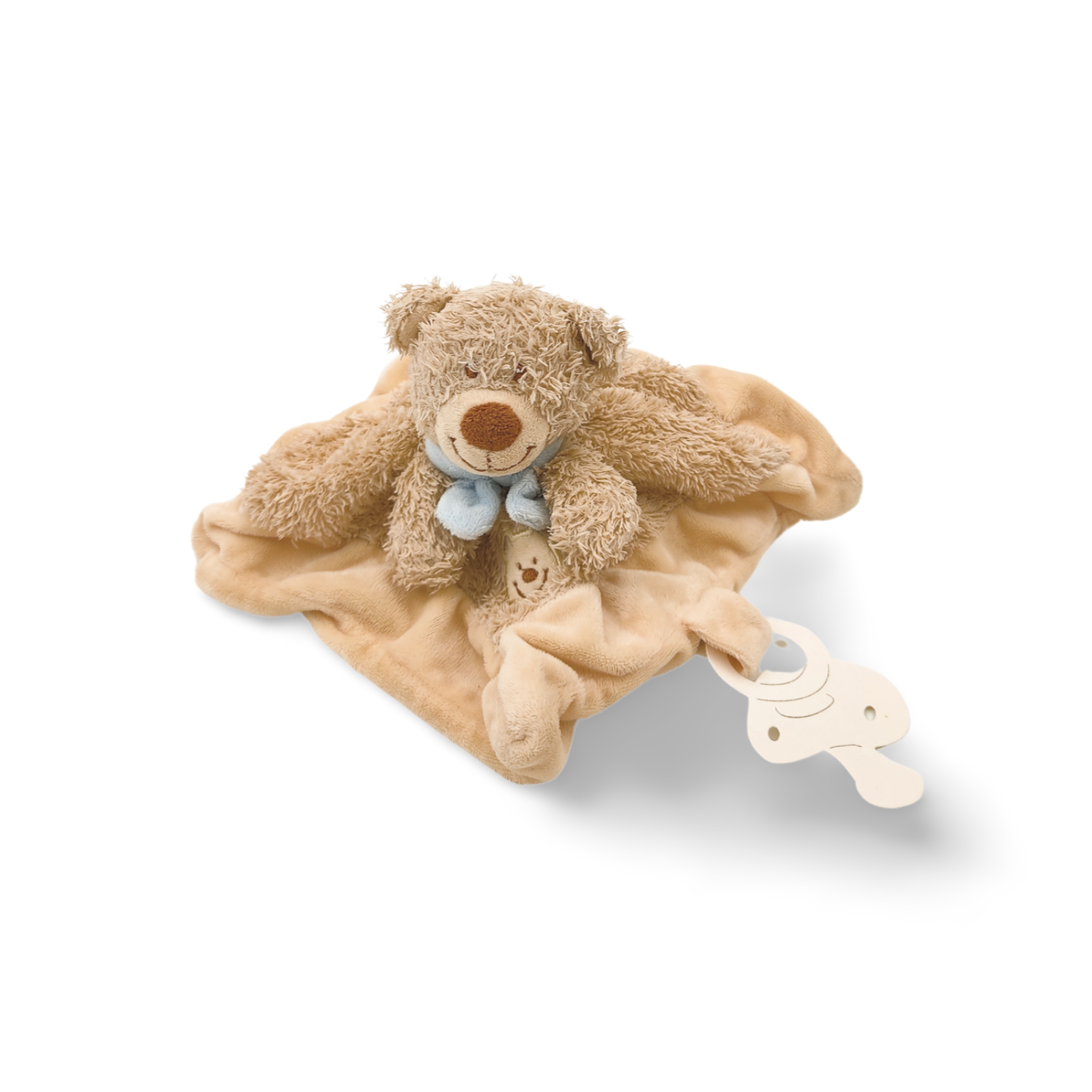 Doudou plat ours beige carré (2)