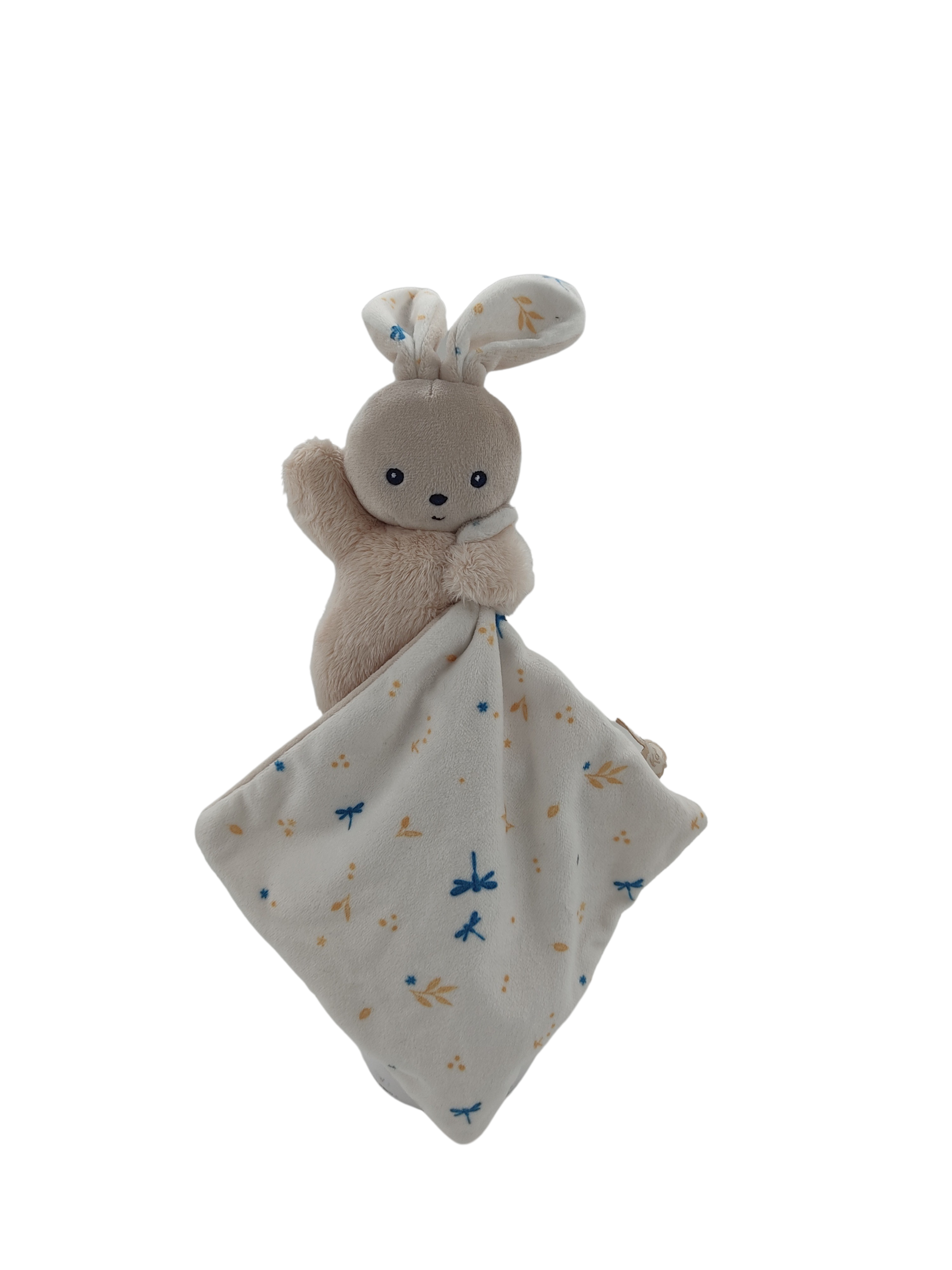 Doudou lapin carré douceur KALOO