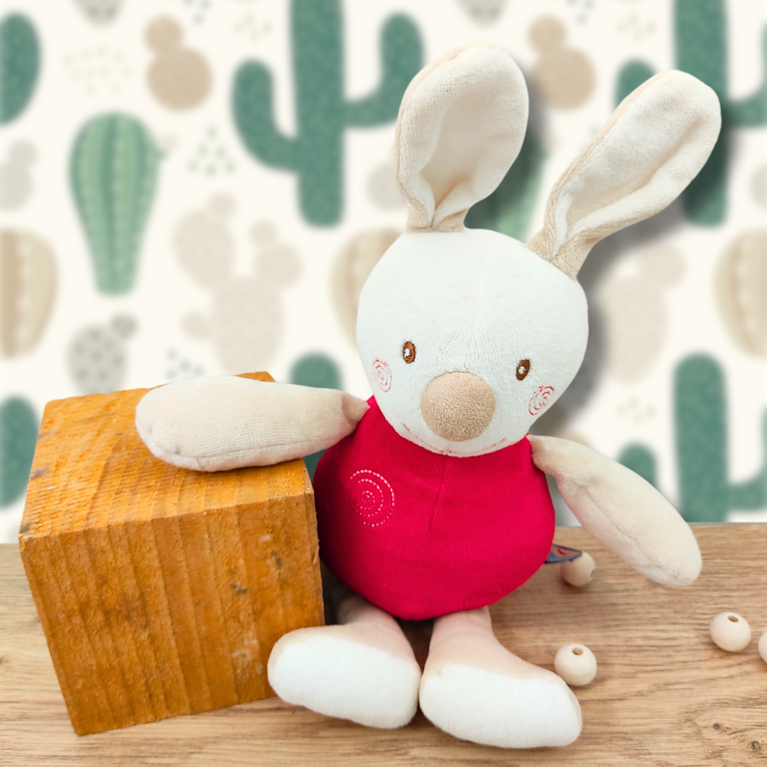 Peluche personnalisée lapin