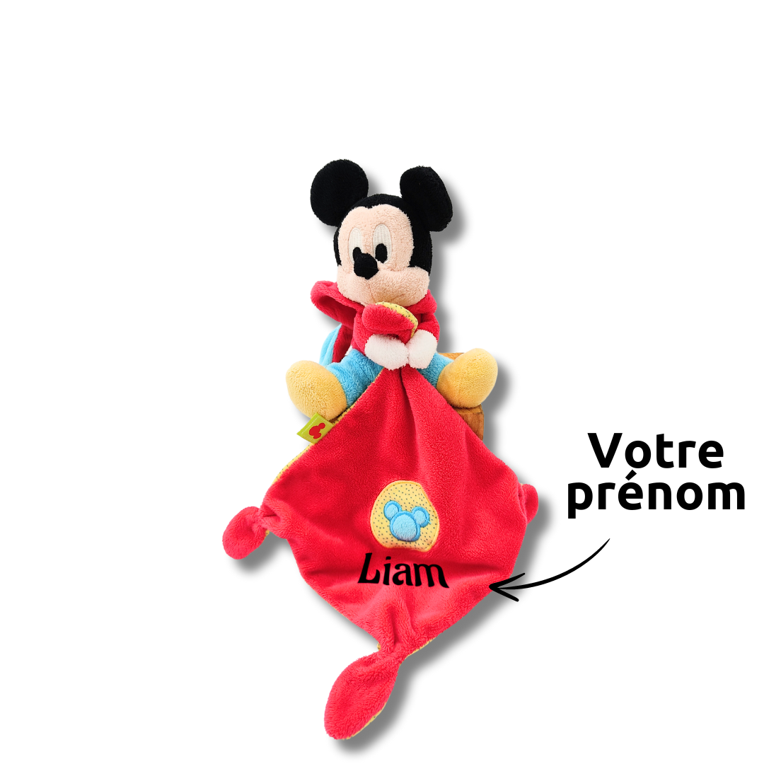 Doudou Mickey à personnaliser