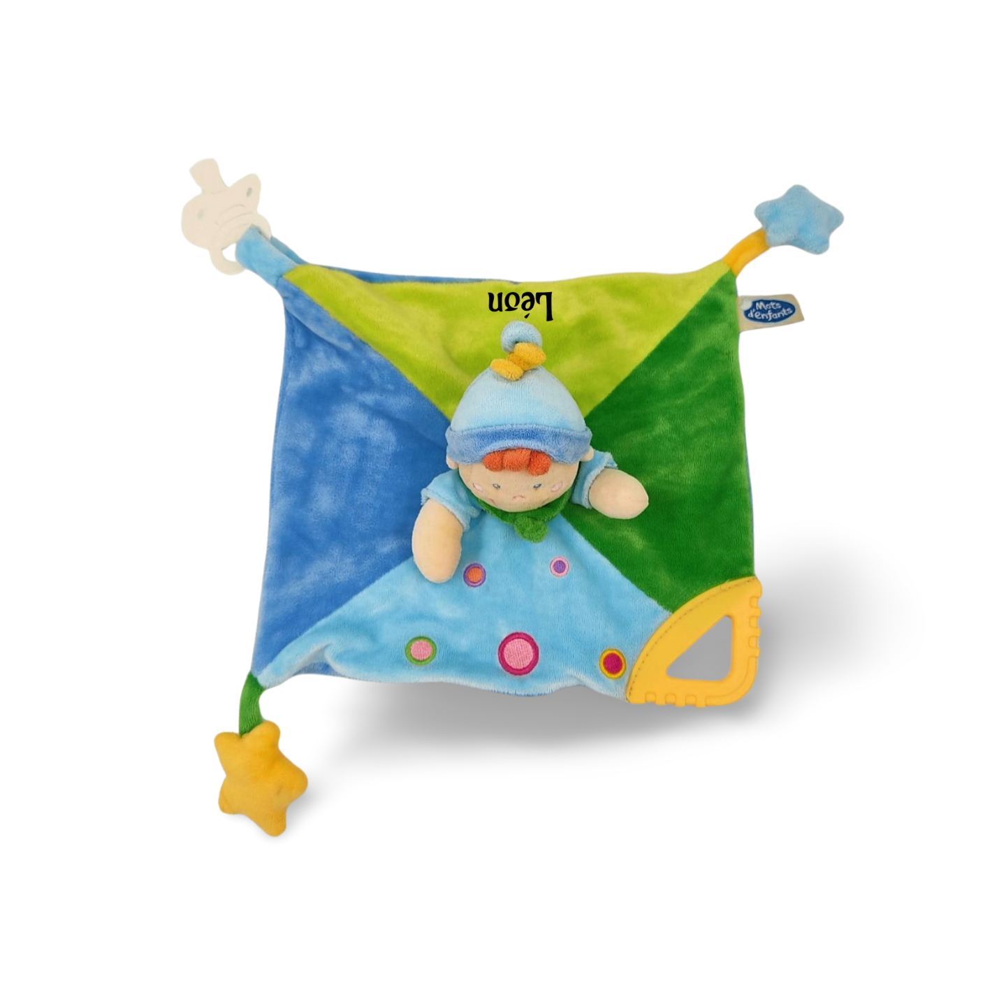 Doudou personnalisé petit garcon