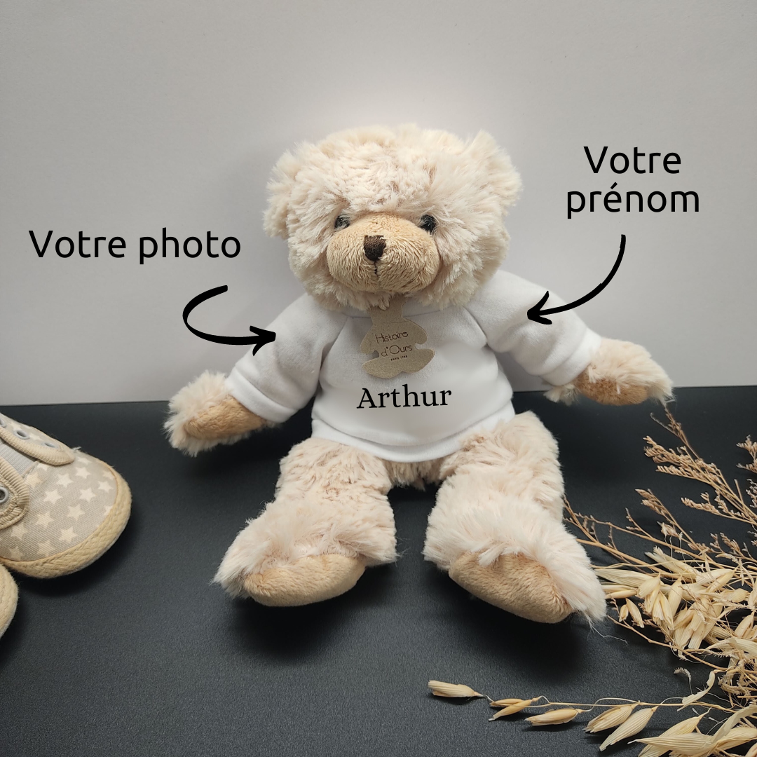 Oscari, l\'Ours Doux - Peluche personnalisée