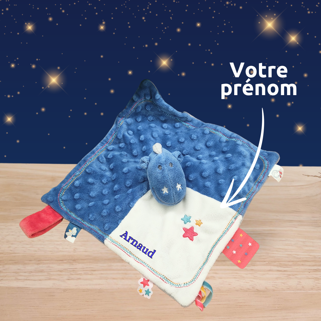 Gary le dragon câlin – Doudou personnalisé