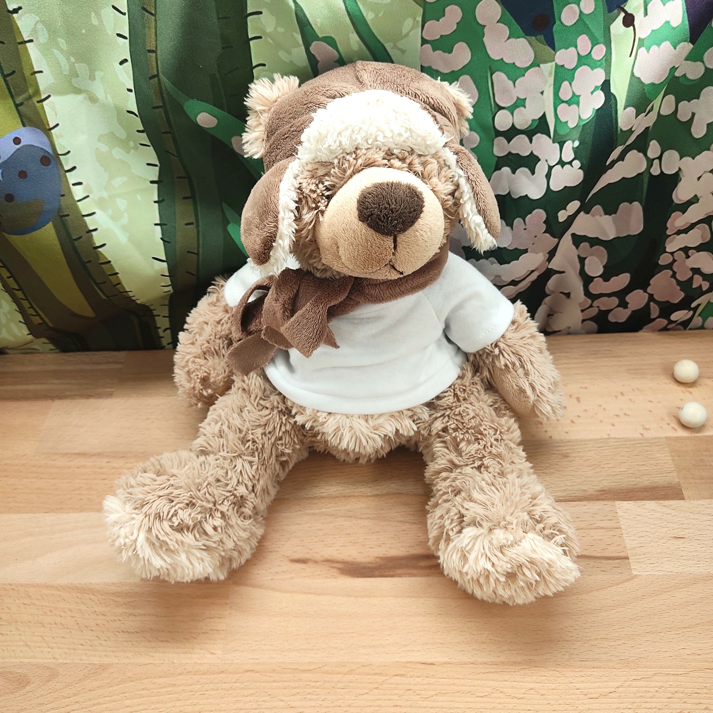 peluche t shirt personnalisé ours