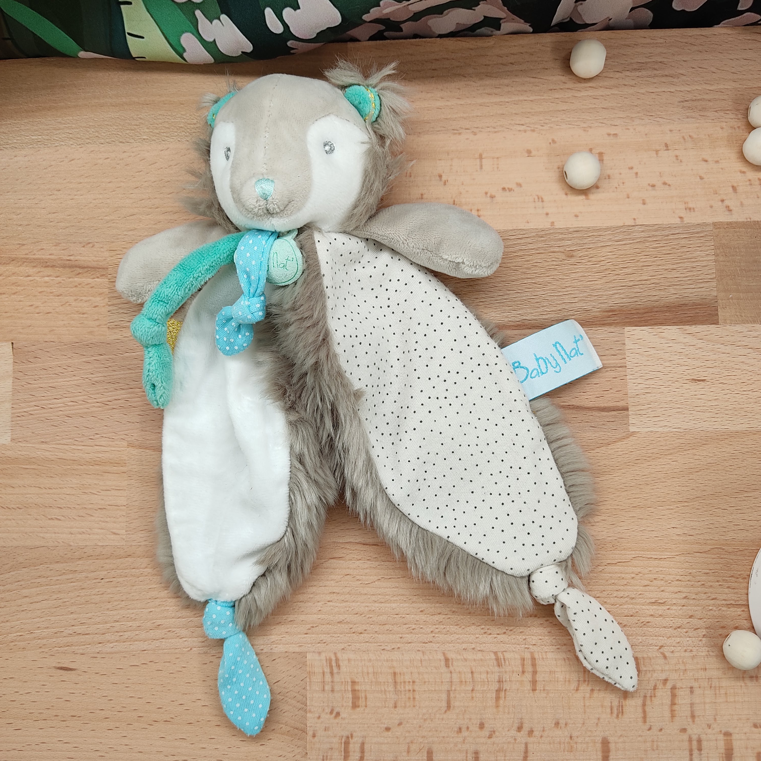 Doudou hérisson baby nat