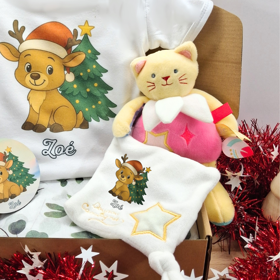 doudou personnalisé noël