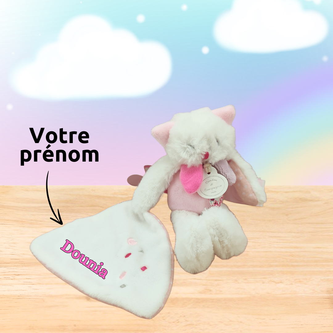 Ambre, le chat affectueux  D&C- Doudou personnalisé