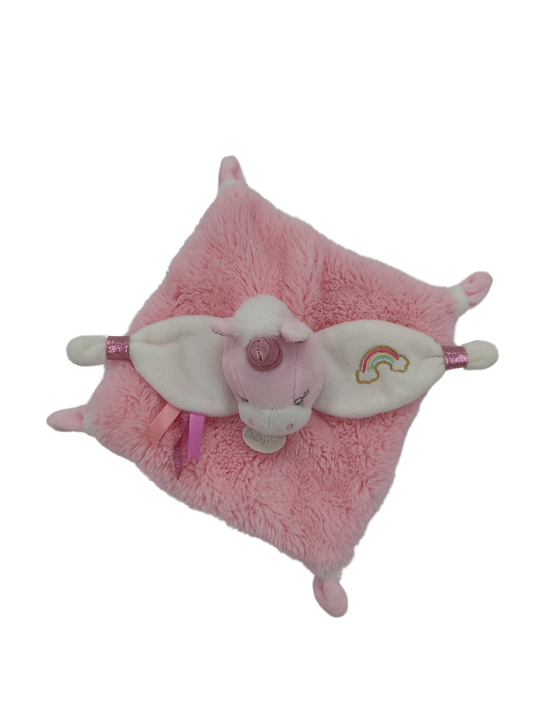 Doudou licorne rose BABY NAT