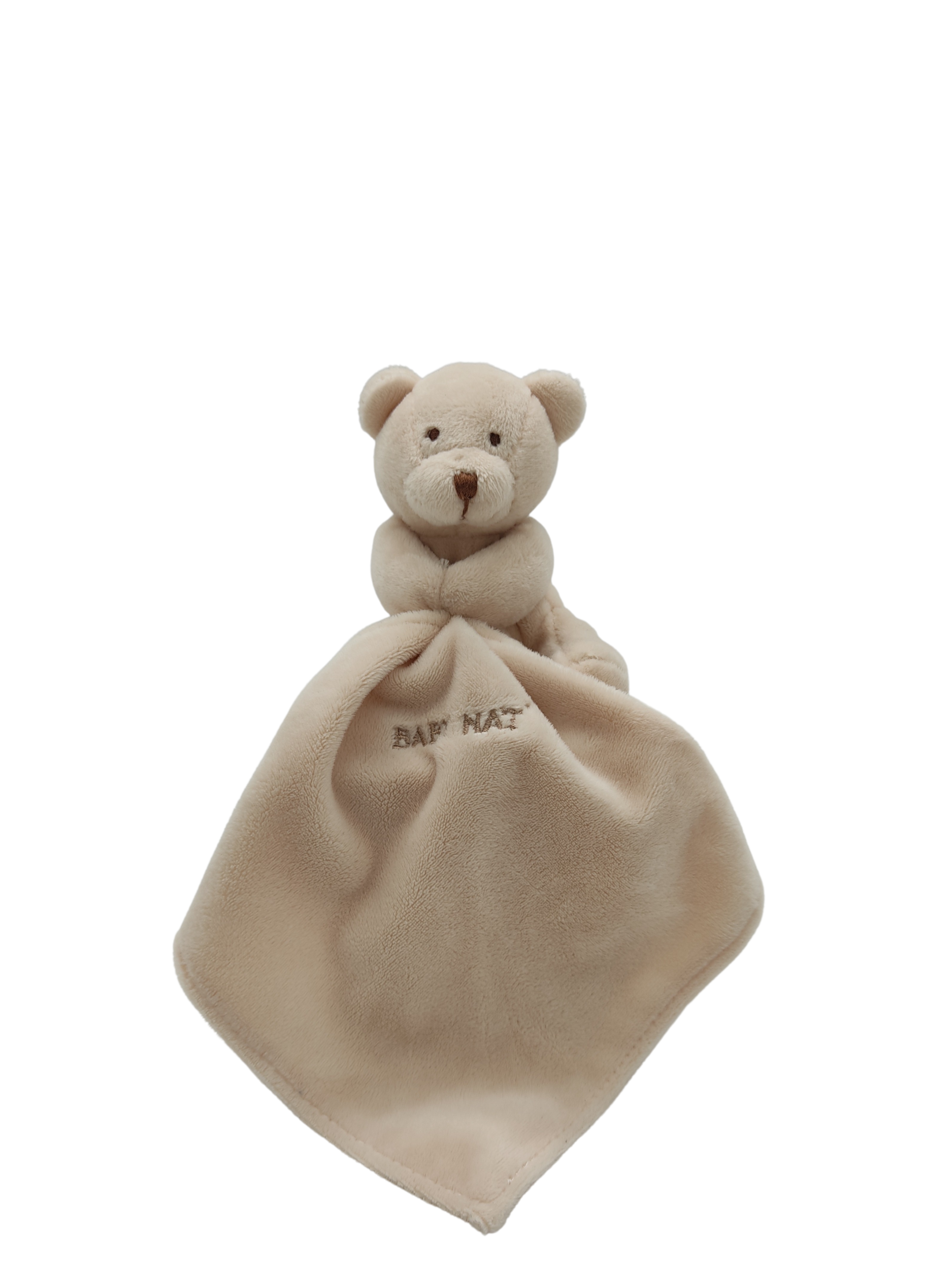 Doudou ours beige mouchoir BABY NAT