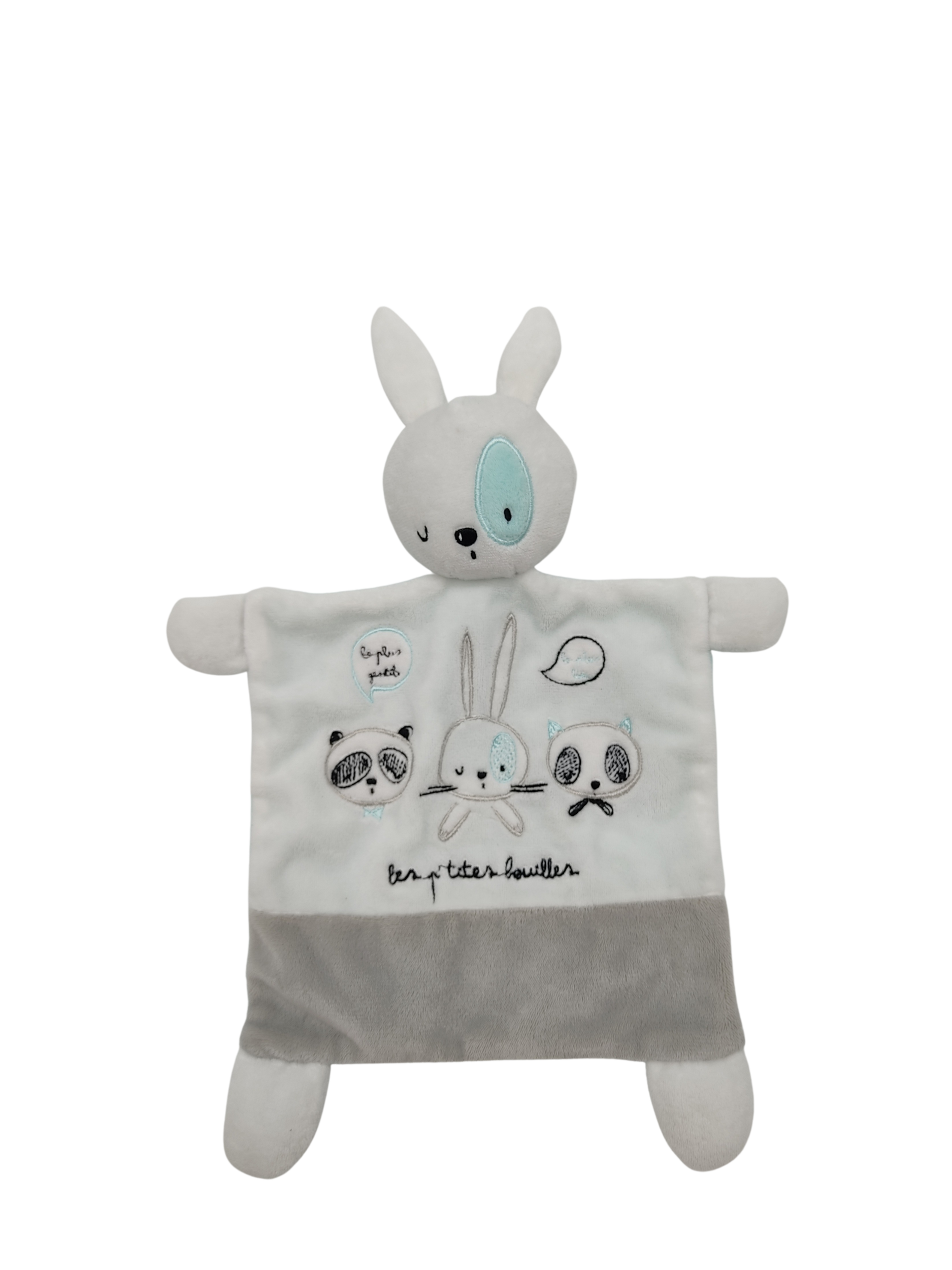 Doudou plat lapin MOTS DENFANTS