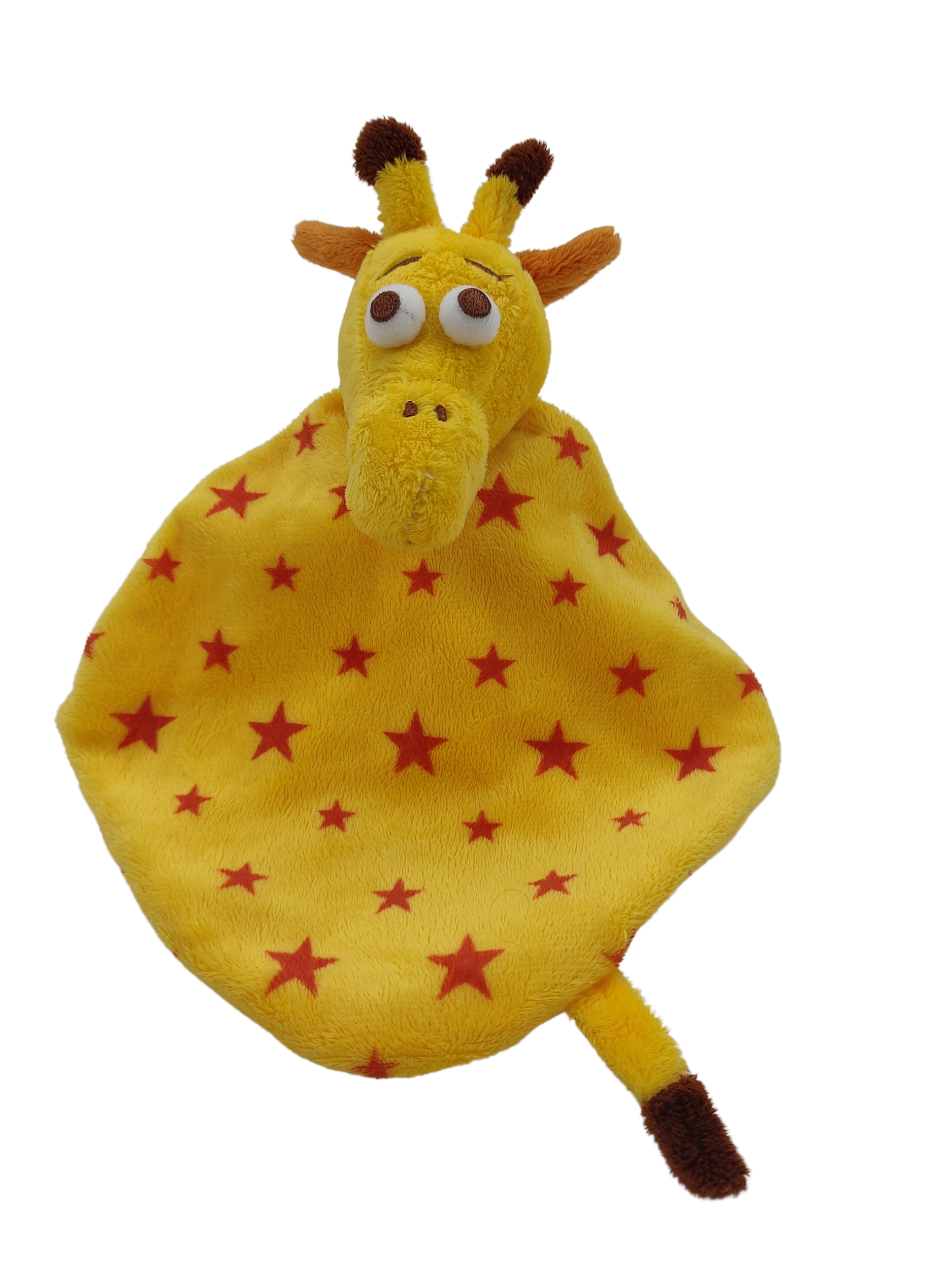 Doudou girafe jaune TOYS R US