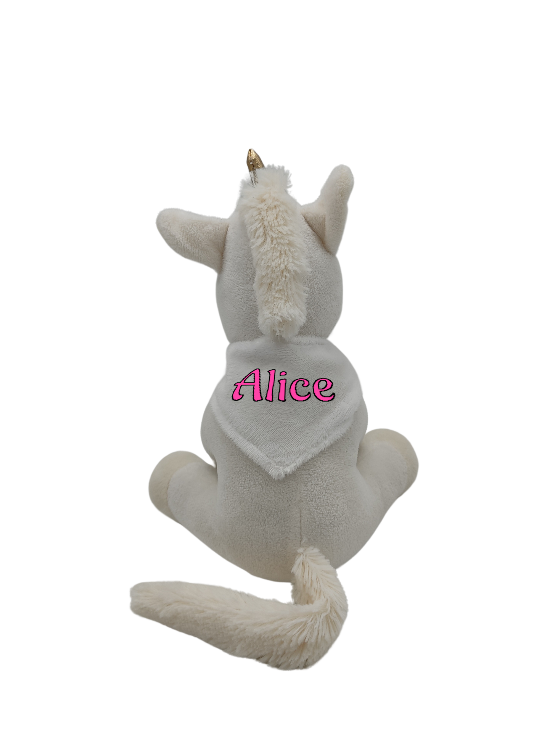 Peluche licorne blanche ATMOSPHERA