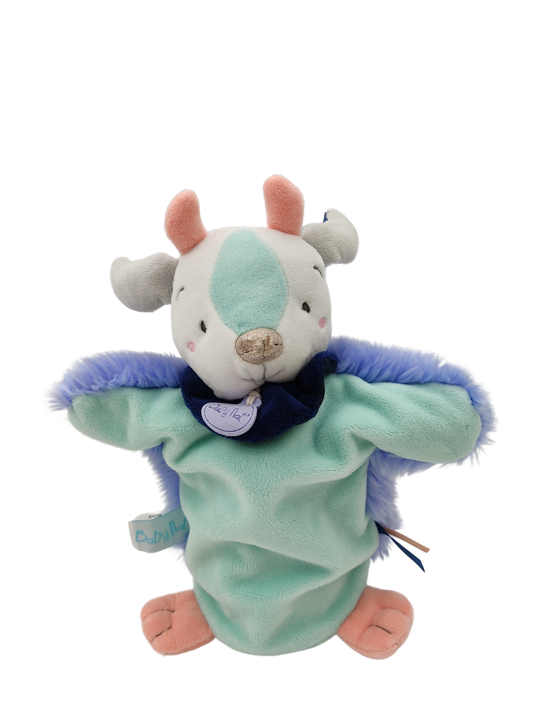 Doudou marionnette renne BABY NAT