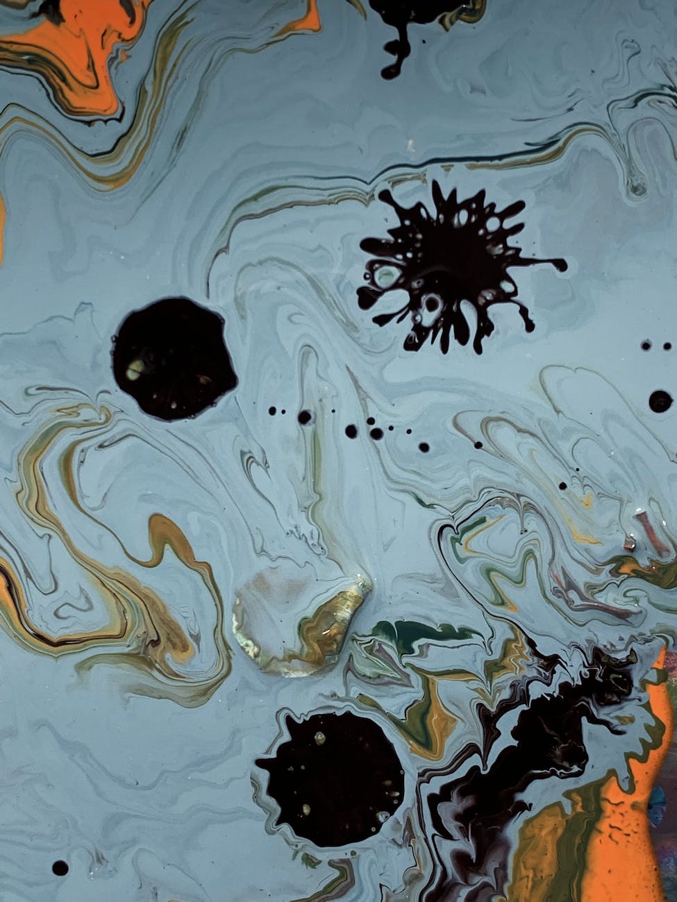 peinture abstraite grise