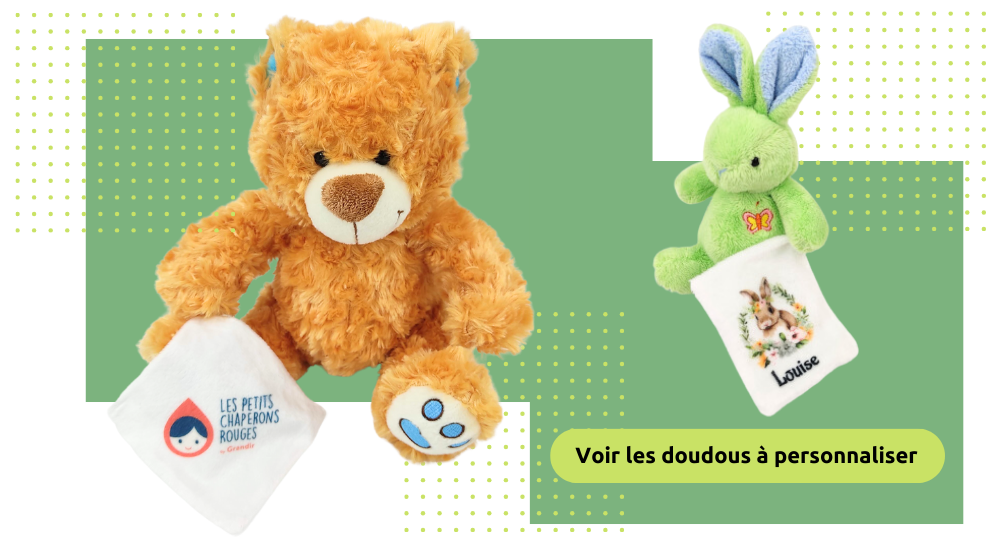 Doudous personnalisés