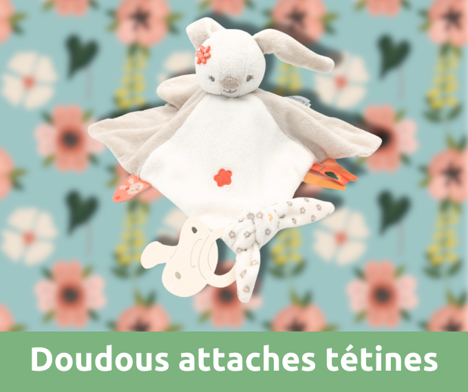 Doudou attache tétine