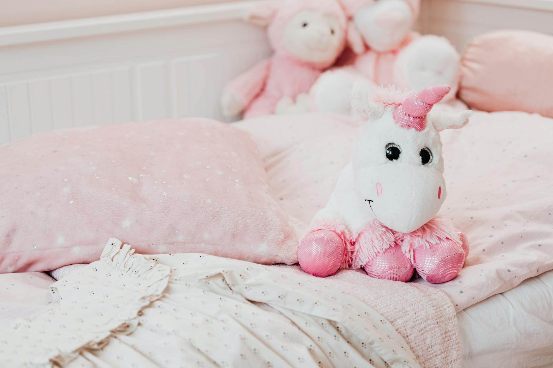 Doudou licorne