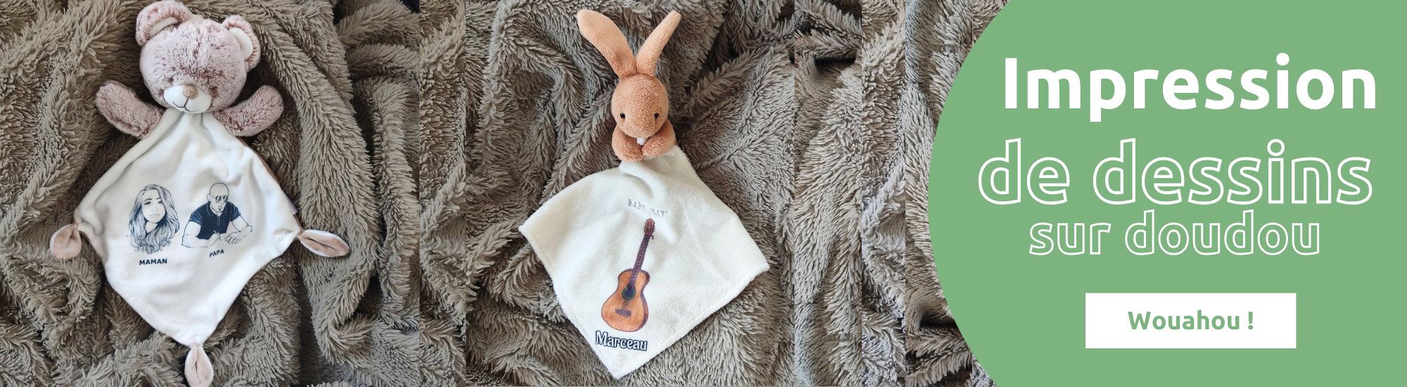 Doudou avec dessin