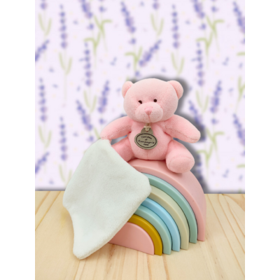Ours rose doudou et compagnie