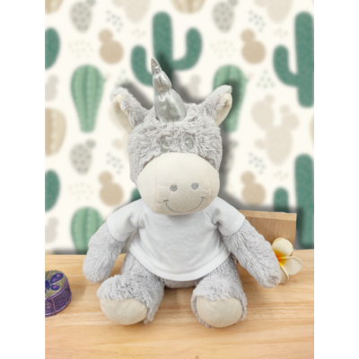 Licorne gris t-shirt