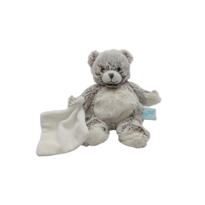 Doudou ours avec mouchoir Baby nat