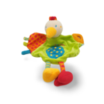 Doudou eveil poule multicolore (1)