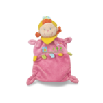 Doudou personnalisé petite fille rose