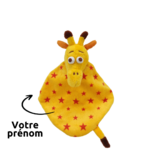 Doudou personnalisé Girafe