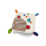 Doudou personnalisé ours plat carré Nicotoy