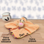 Tigrou doudou personnalisé
