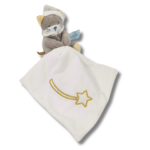 Doudou chat avec mouchoir