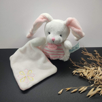 Doudou personnalisé lapin